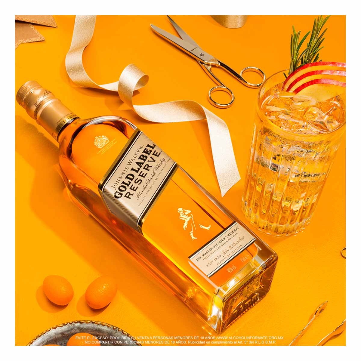 Whisky Johnnie Walker Gold Label Reserve Blended Scotch 750 ml