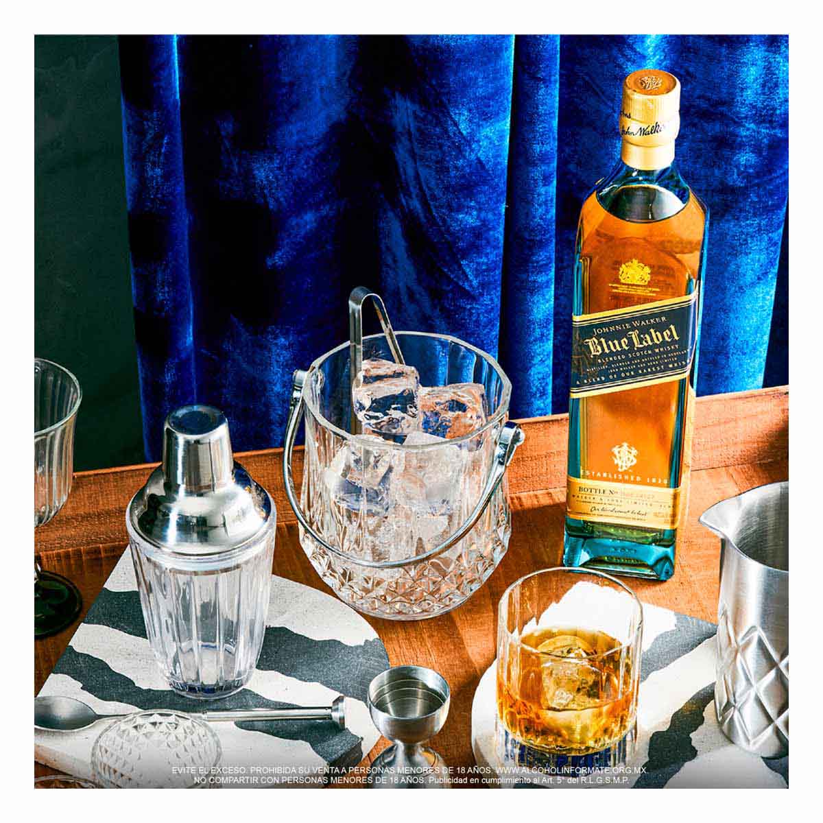 Whisky Johnnie Walker Blue Label Blended Scotch 750 ml