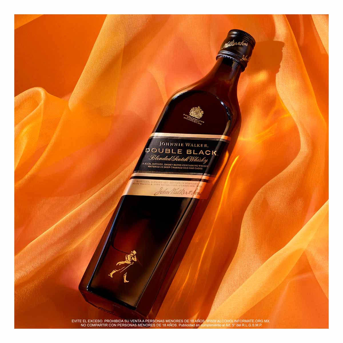 Whisky Johnnie Walker Double Black Blended Scotch 750 ml