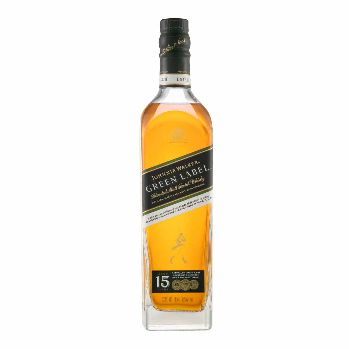Whisky Johnnie Walker Green Label Blended Scotch 700 ml
