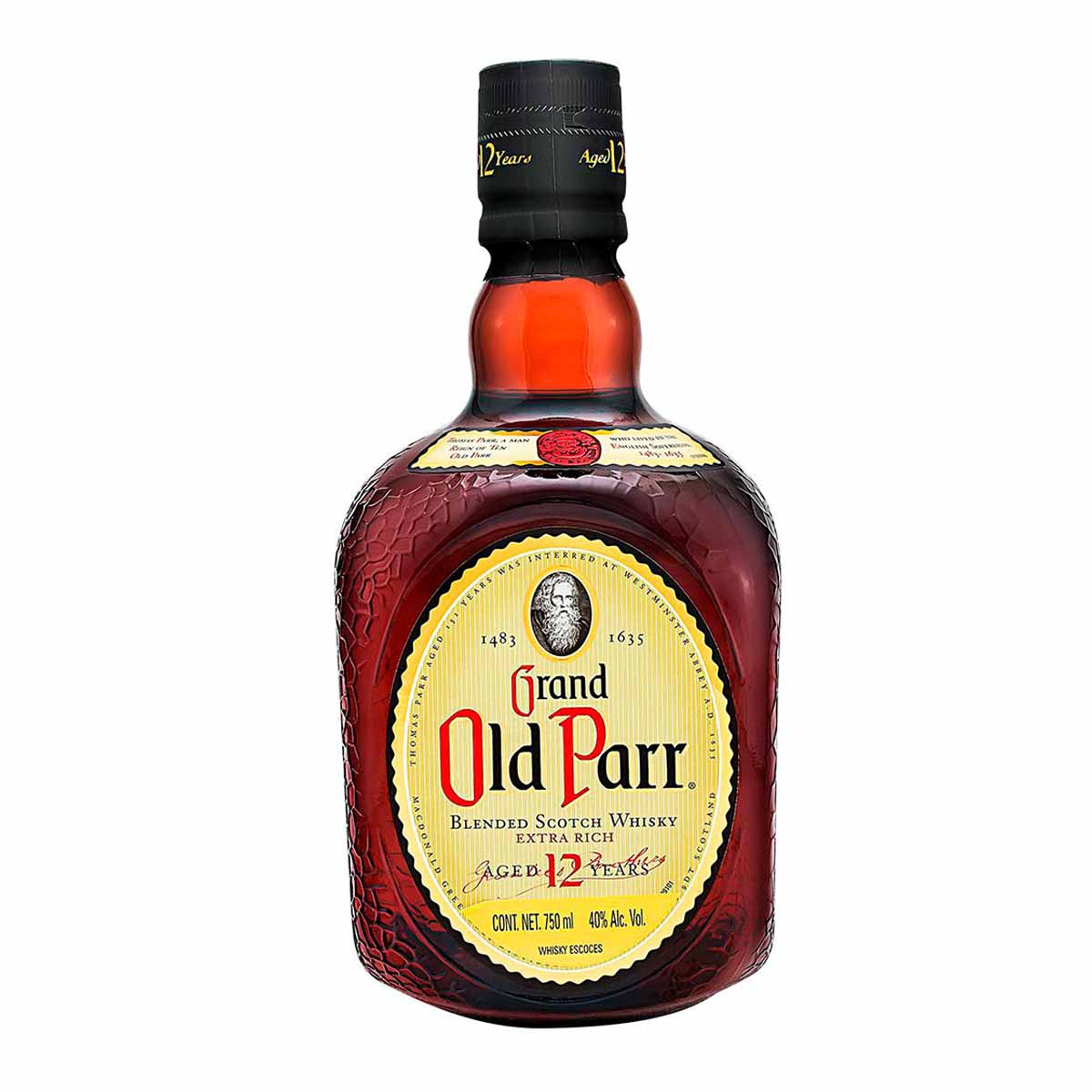 Whisky Old Parr 12 años Blended Scotch 750 ml