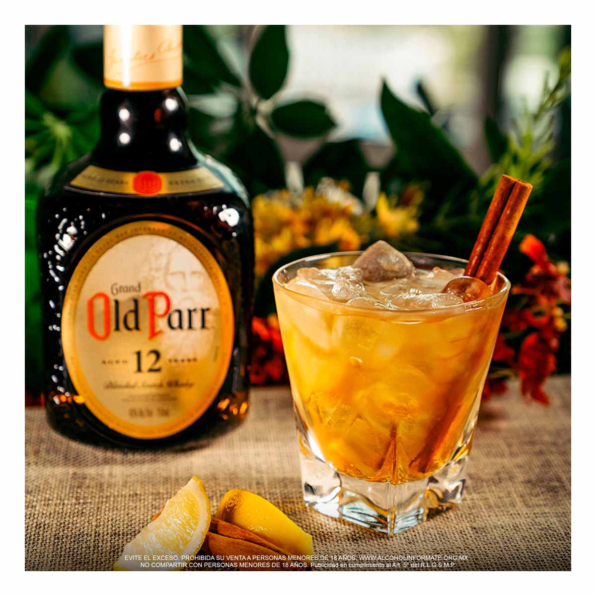 Whisky Old Parr 12 años Blended Scotch 750 ml