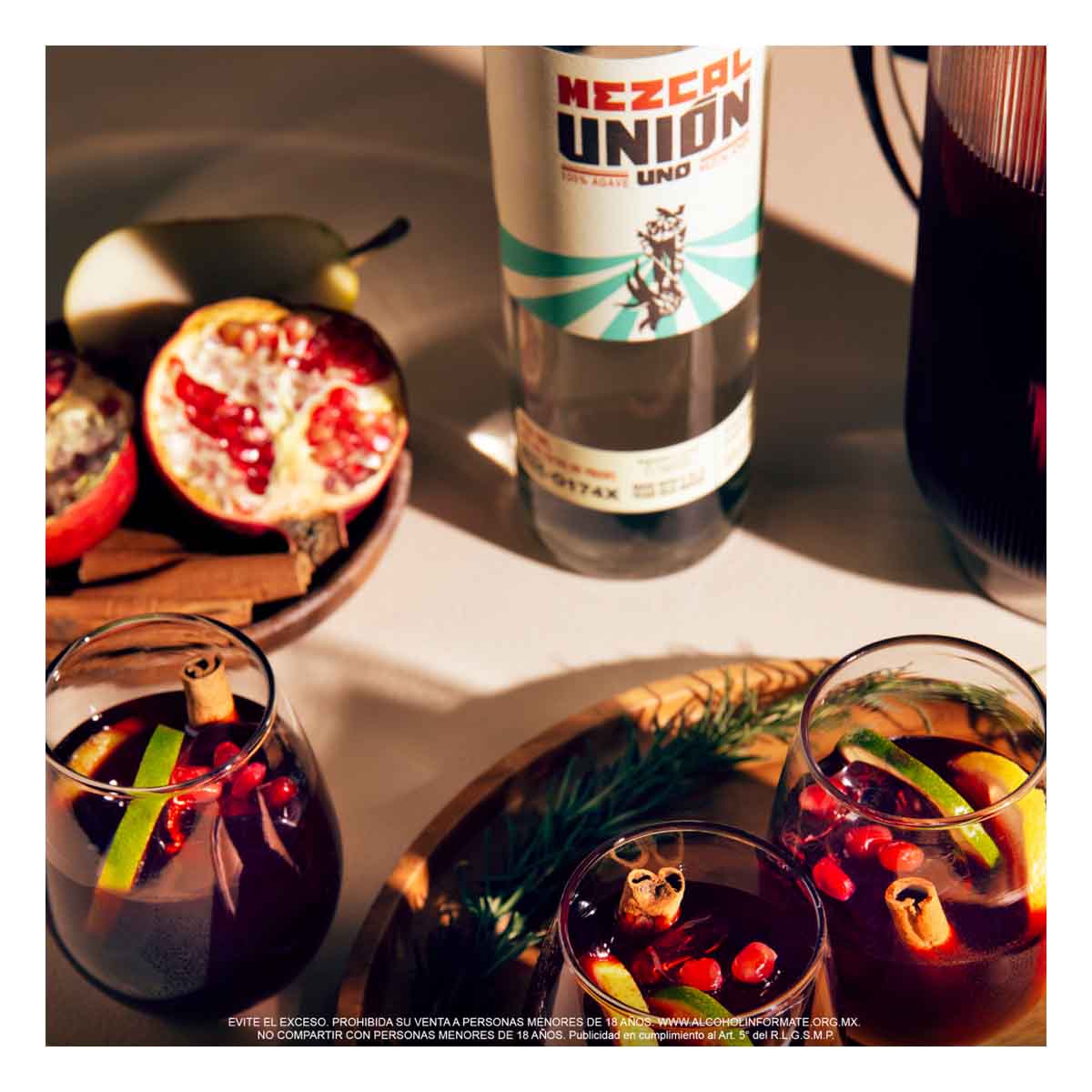 Mezcal Unión Uno Joven Espadín y Cirial 700  ml