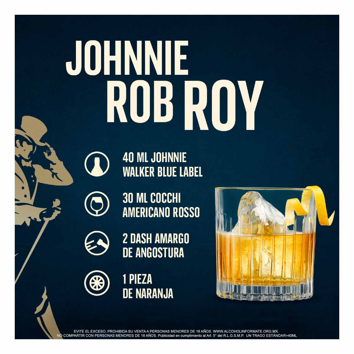 Whisky Johnnie Walker Blue Label Blended Scotch 750 ml