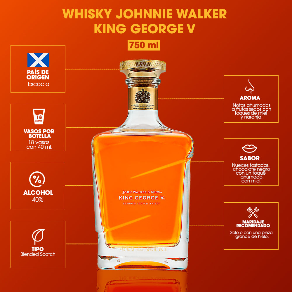 Whisky John Walker & Sons King George 750 ml