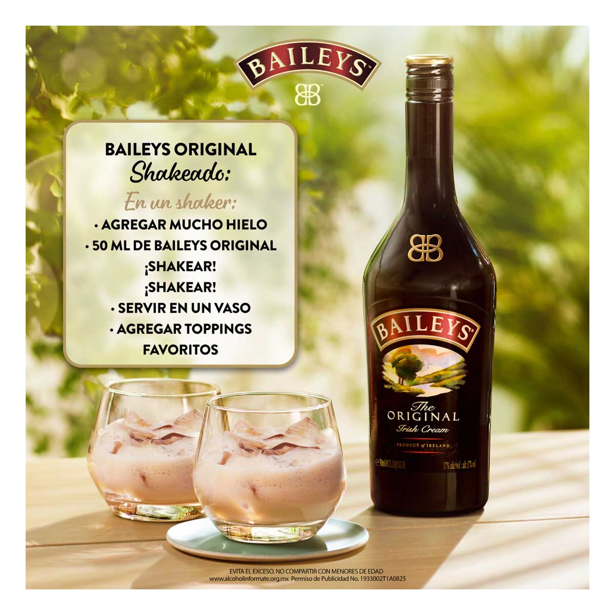 Crema de Whisky Baileys Original 1000 ml