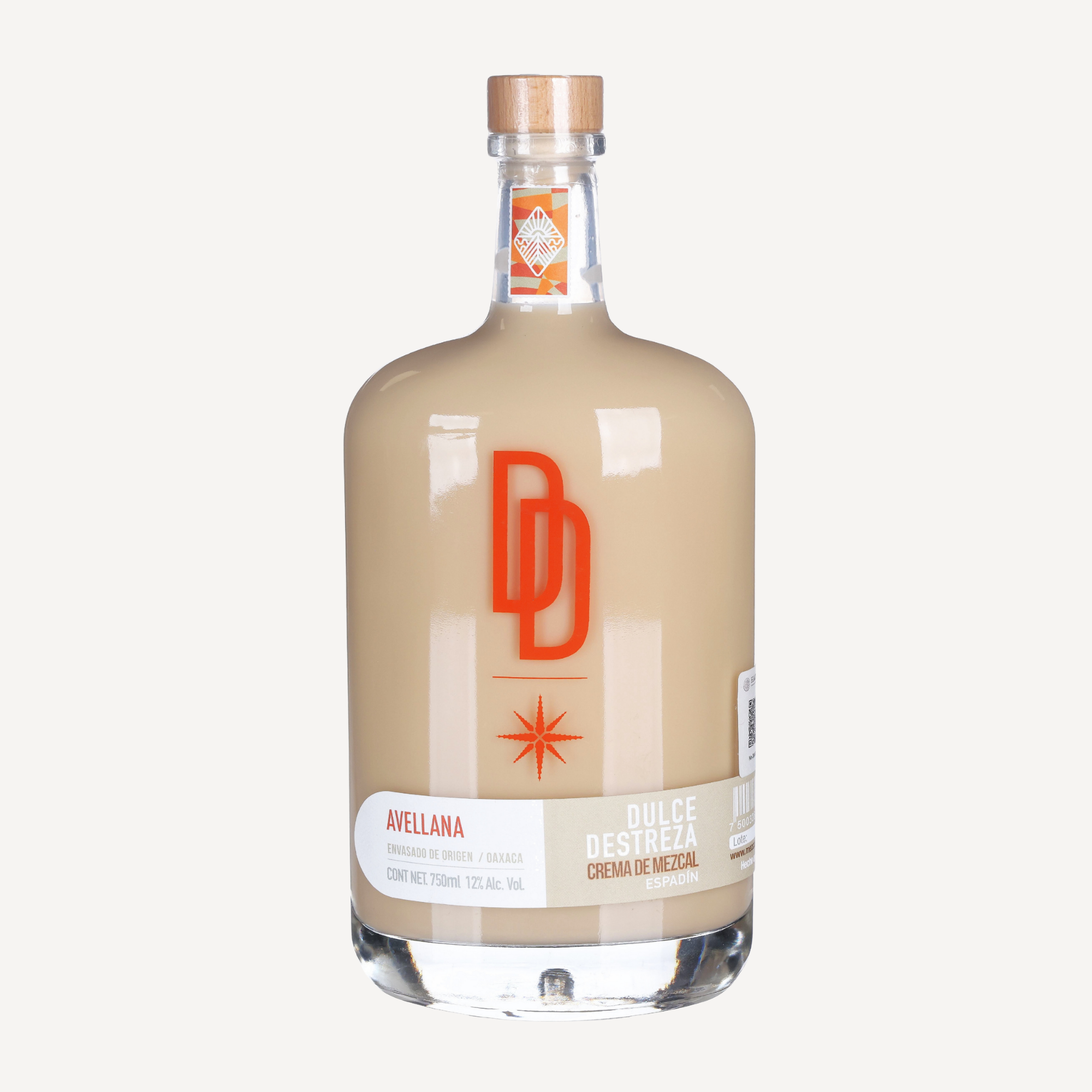 Dulce Destreza Avellana Crema De Mezcal 750ml