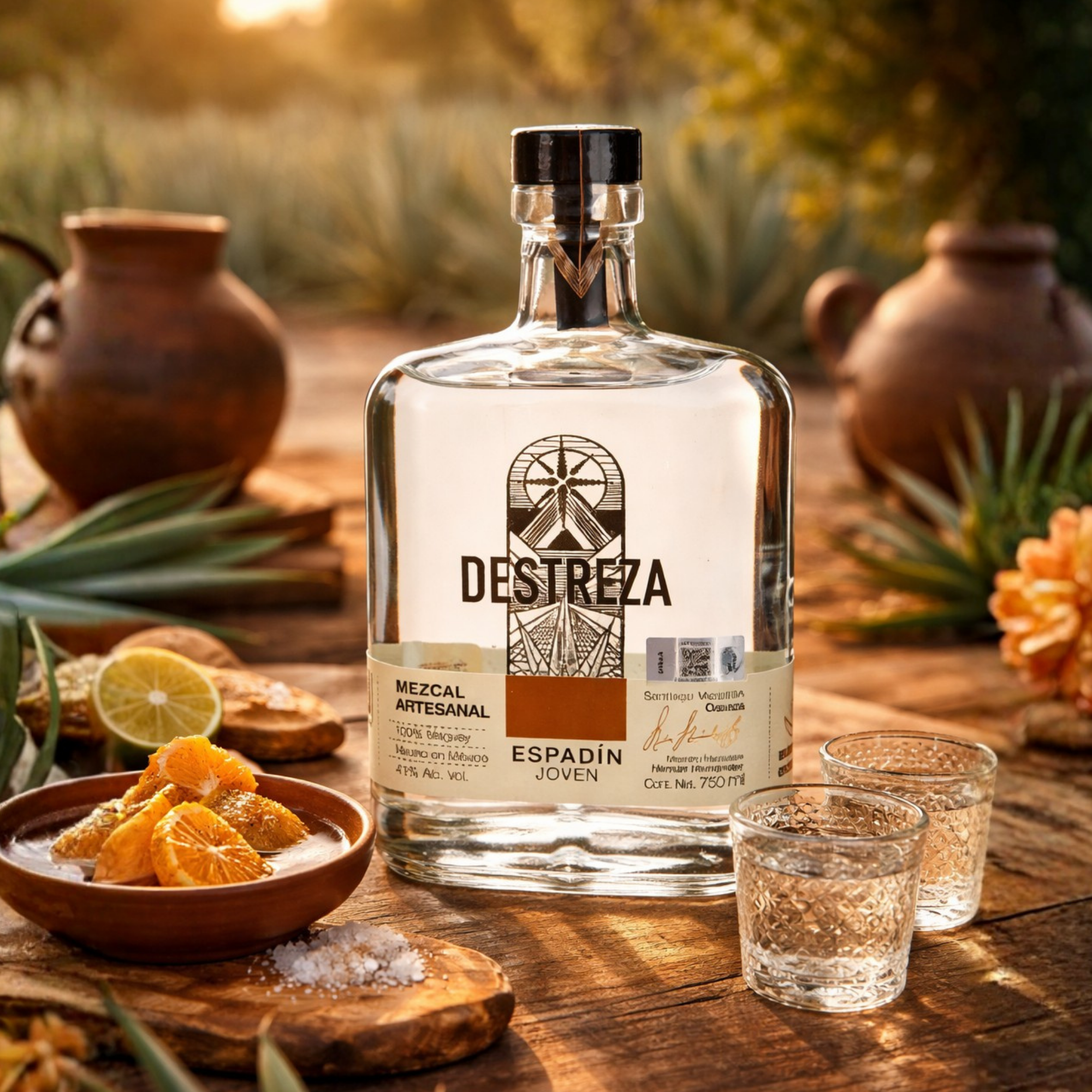 Mezcal Destreza Artesanal Espadin Joven 750ml