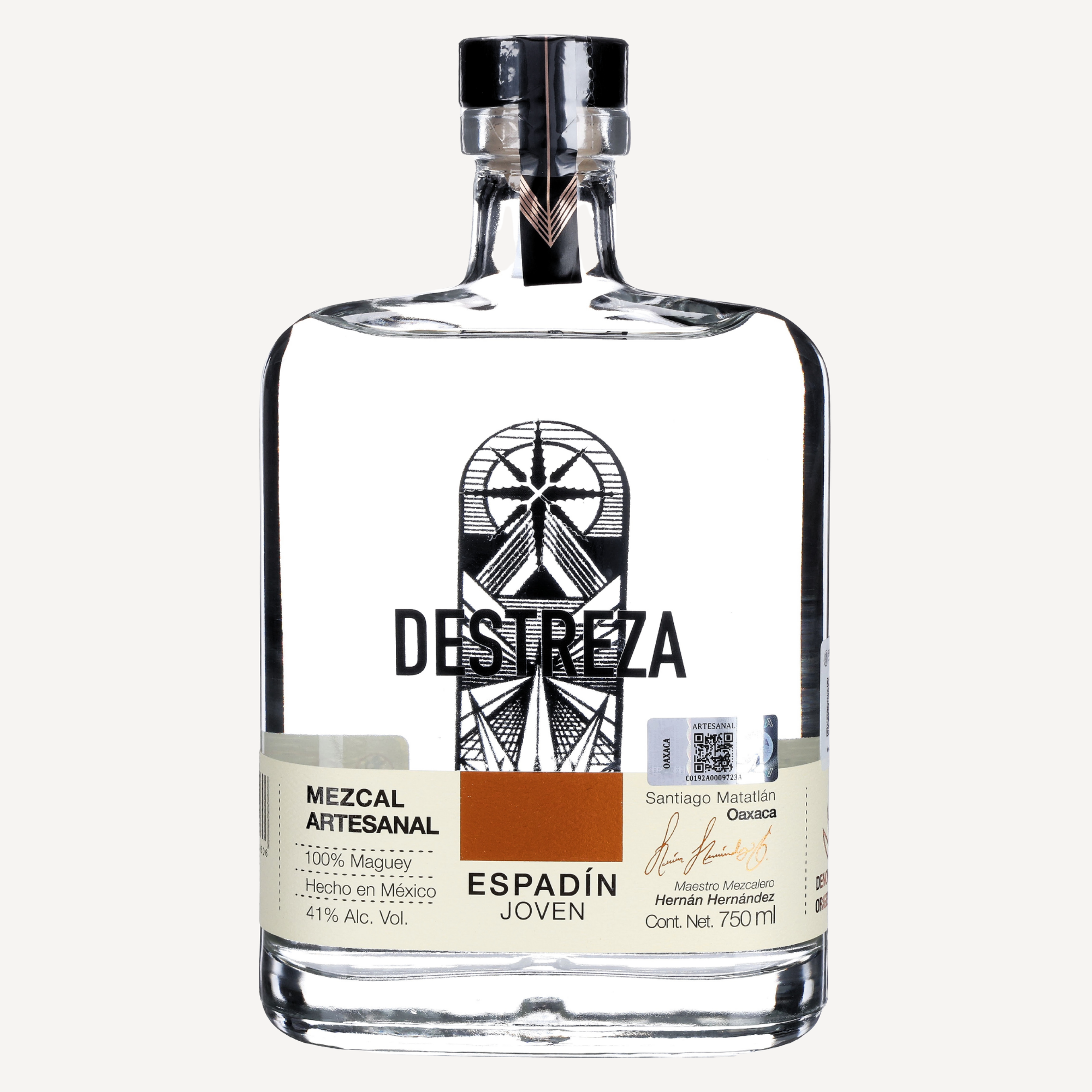Mezcal Destreza Artesanal Espadin Joven 750ml