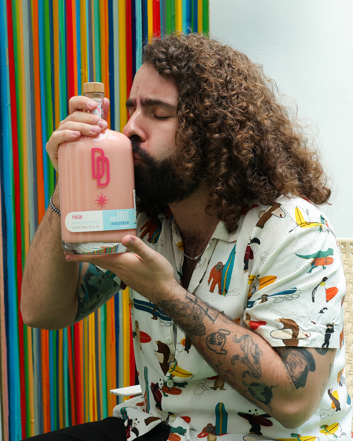 Dulce Destreza Avellana Crema De Mezcal 750ml