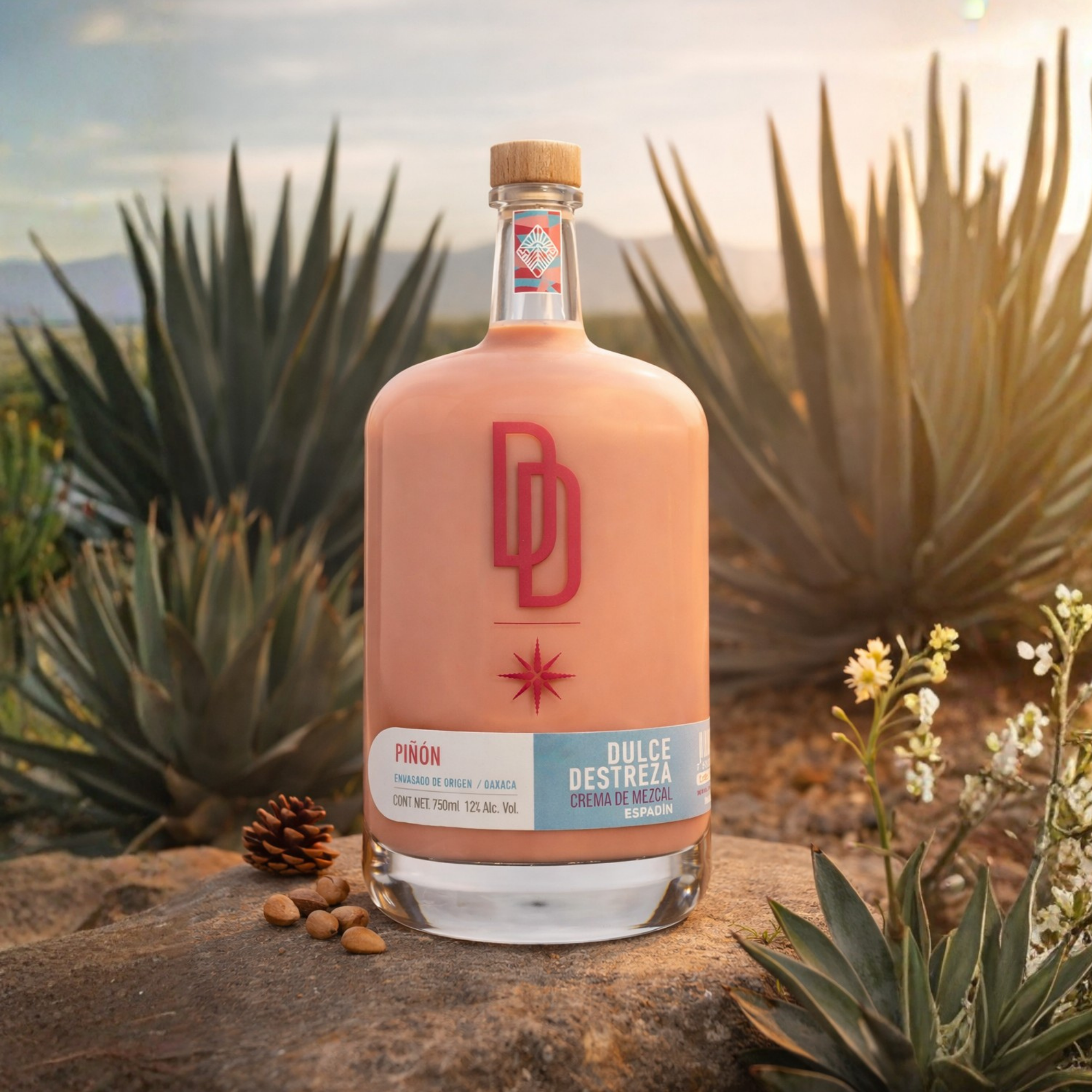 Dulce Destreza Avellana Crema De Mezcal 750ml