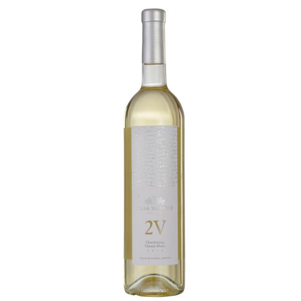 Vino Blanco Casa Madero 2V Chardonnay Chenin Blanc 750 ml-Vinexa