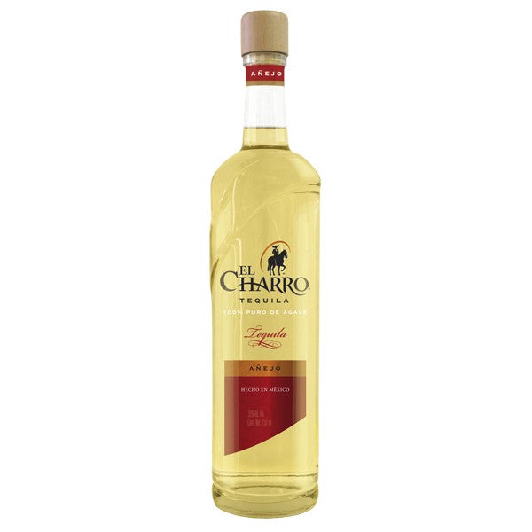 Tequila El Charro Premium Añejo 1000 ml-Vinexa