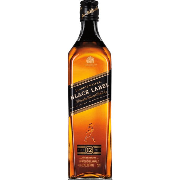 Whisky Johnnie Walker Etiqueta Negra 750 ml-Vinexa
